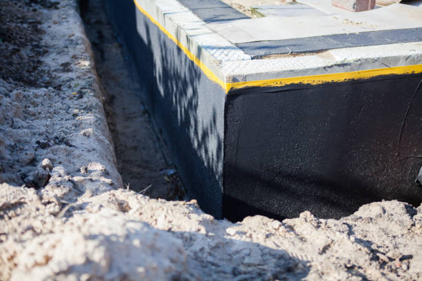 Residential Emergency Waterproofing installation at a Palmyra, MI home by SJ Waterproofing Pros